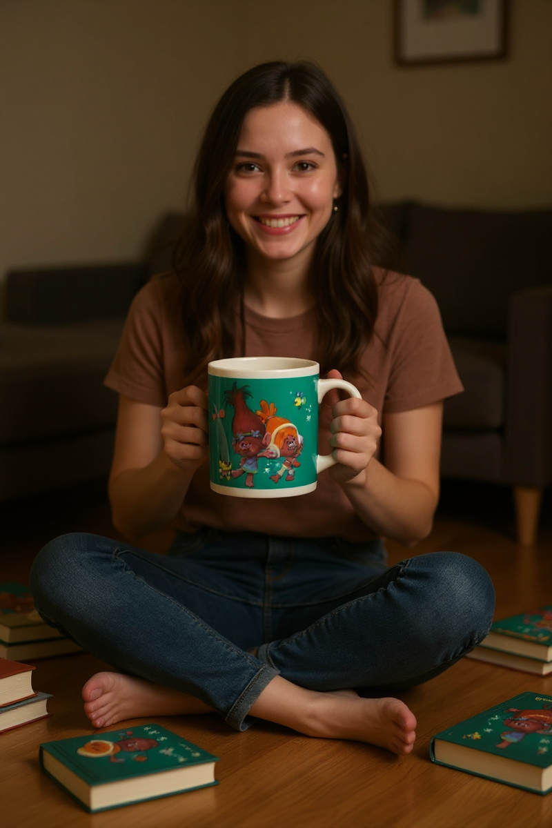 Trolls Vibrant Harmony Ceramic Mug