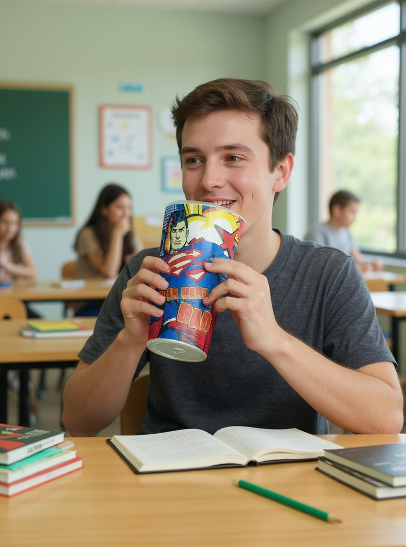 DC My Superhero Dad Superman Tumbler | Gift for DC Fans