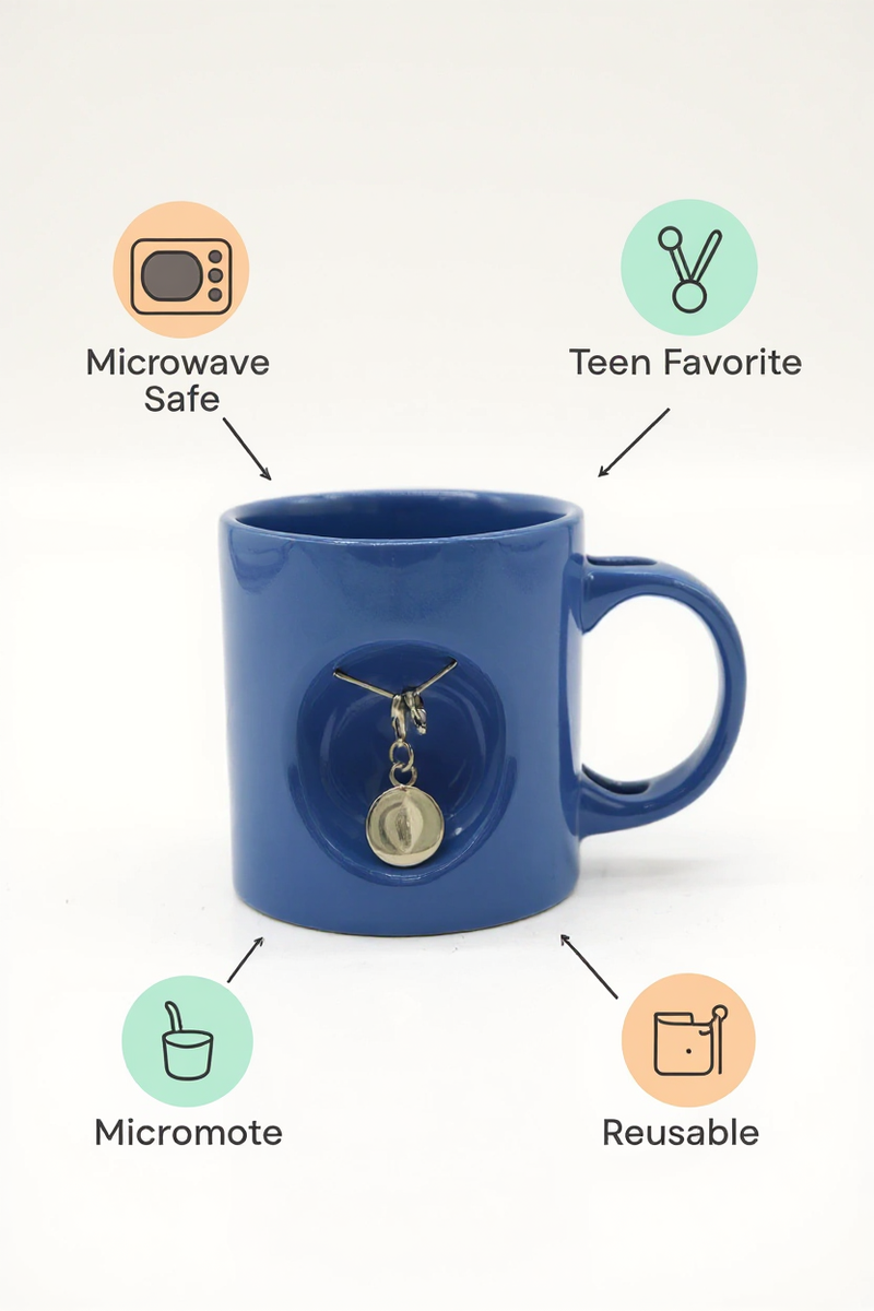Blue Serenity Accent Mug | Perfect For Coffee Lovers