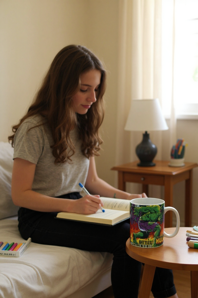 Marvel Battles Hulk Ceramic Mug | Gift for Marvel Fans&nbsp;&nbsp;