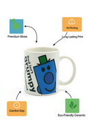Grumpy’s Morning Grumble Ceramic Mug | Gift for Coffee Lovers