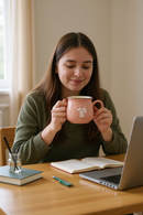 Merry Christmas Classic Pink Cheer Mug