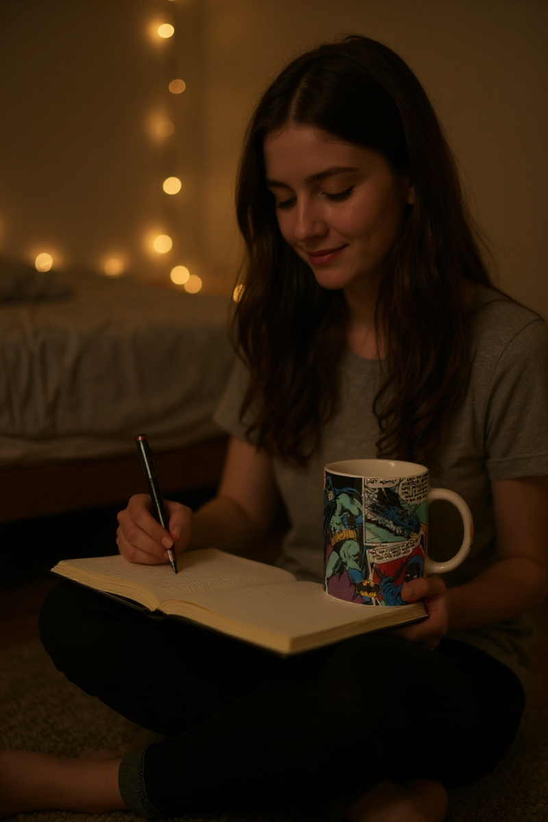 Gotham Guardian DC Batman Comic Mug | Gift for DC Fans