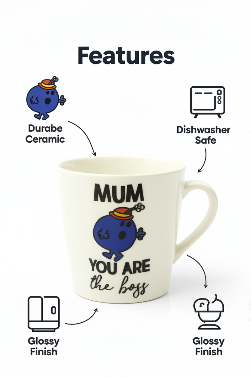 Little Miss Bossy Mum Mug