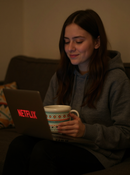 Bohemian Tribal Spirit Ceramic Cup | Gift for Art Lovers