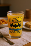 Batman 'My Dad is the World's Greatest Super Hero' Durable Glass