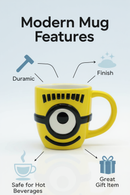 Minions Eye Peek Ceramic Mug