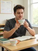 Footed Teacup Elegance Ceramic Mug | Gift for Tea Lovers