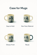 Sith Lord Ceramic Mug | Perfect for Star Wars Fans