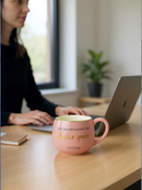 You're Invading My Dance Space Pink Ceramic Mug