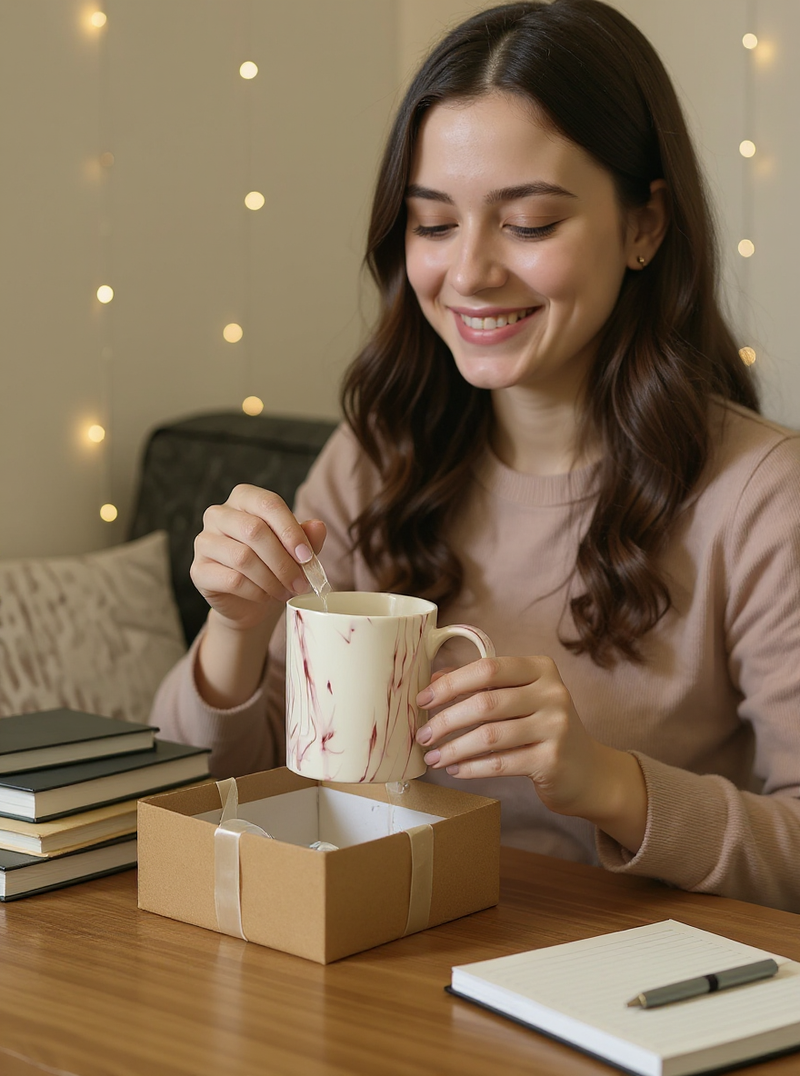 The Swirl of Serenity Zen Mug