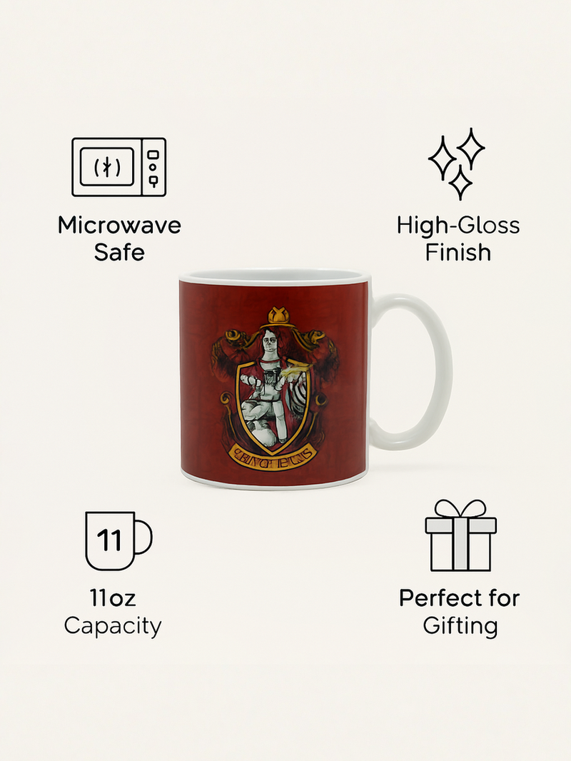 Godric’s Noble Legacy Ceramic Mug | Gift for Harry Potter Fans