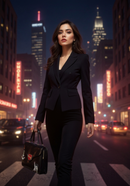 Betty Boop Black Heartbreaker clutch bag