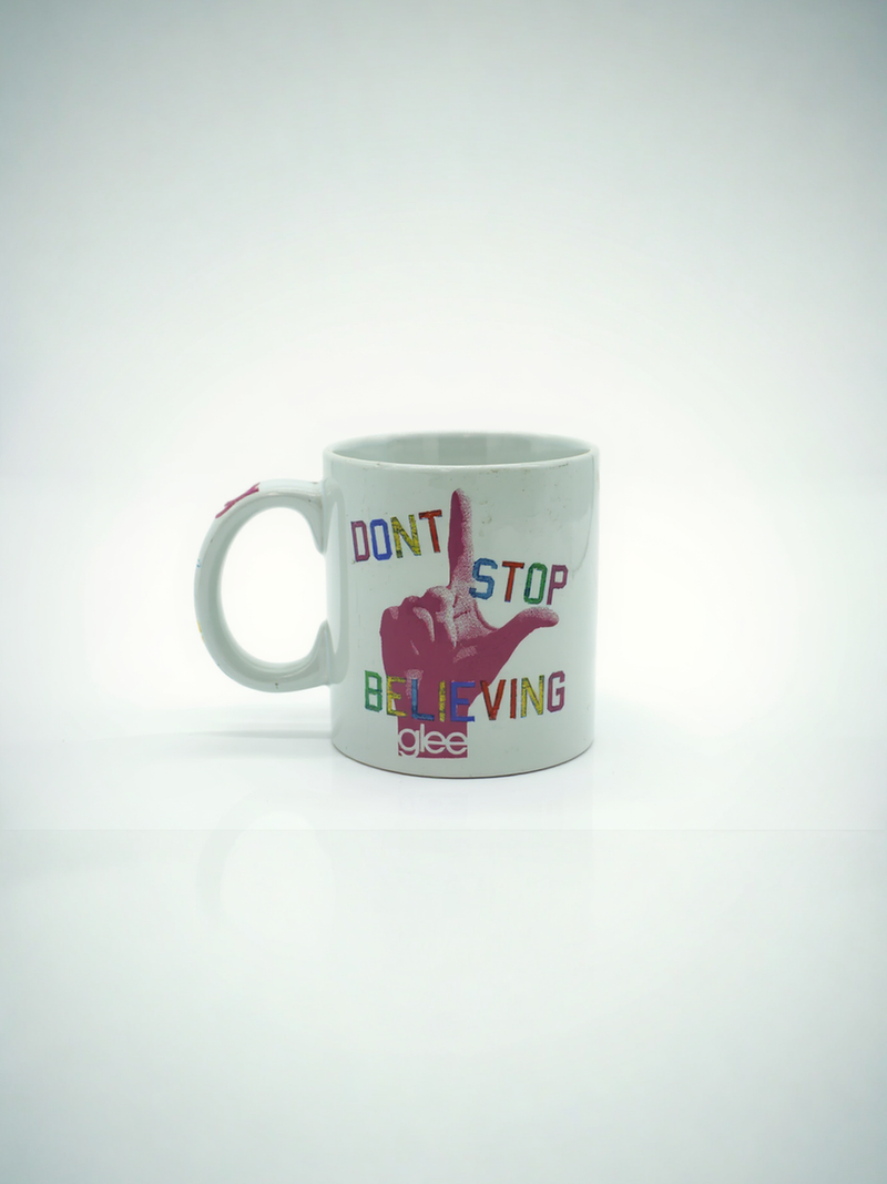 Glee Don’t Stop Believing Ceramic Mug | Gift for Music Lovers
