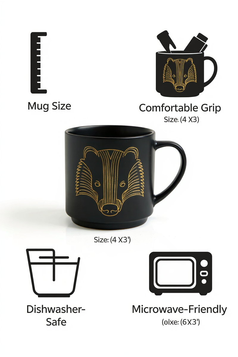 Golden Badger Valor Mug
