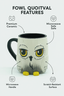 Owl Guardian 3D Ceramic Mug | Gift for Nature Lovers