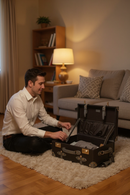 Mezzi portable rolling 20" Luxury Lightweight Ancient Vintage Overnight