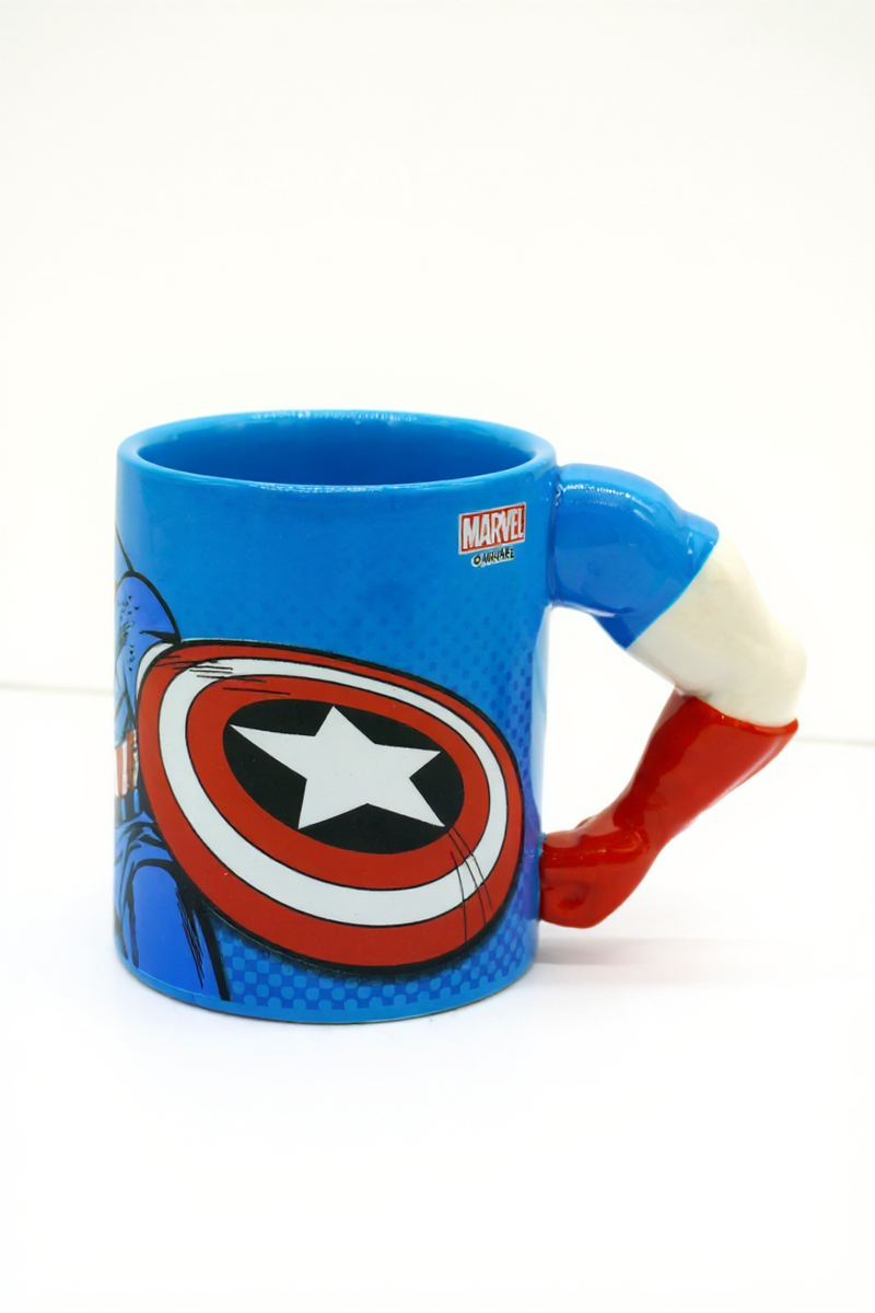 Marvel Comics Captain America Mug with Arm Handle