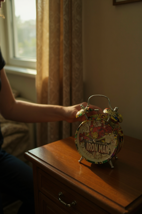 The Invincible Wake-Up Call Hero Alarm Clock