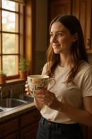 Feline Bliss: Live, Love, Purr Ceramic Mug | Gift for Cat Lovers