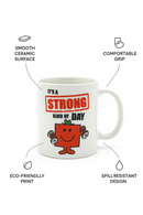 Little Miss Power Unleashed Ceramic White Mug