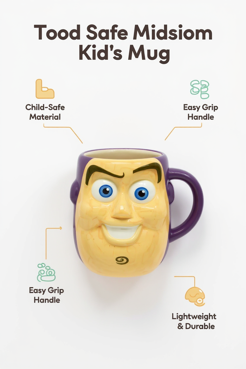 Buzz Lightyear 3D Galactic Mug