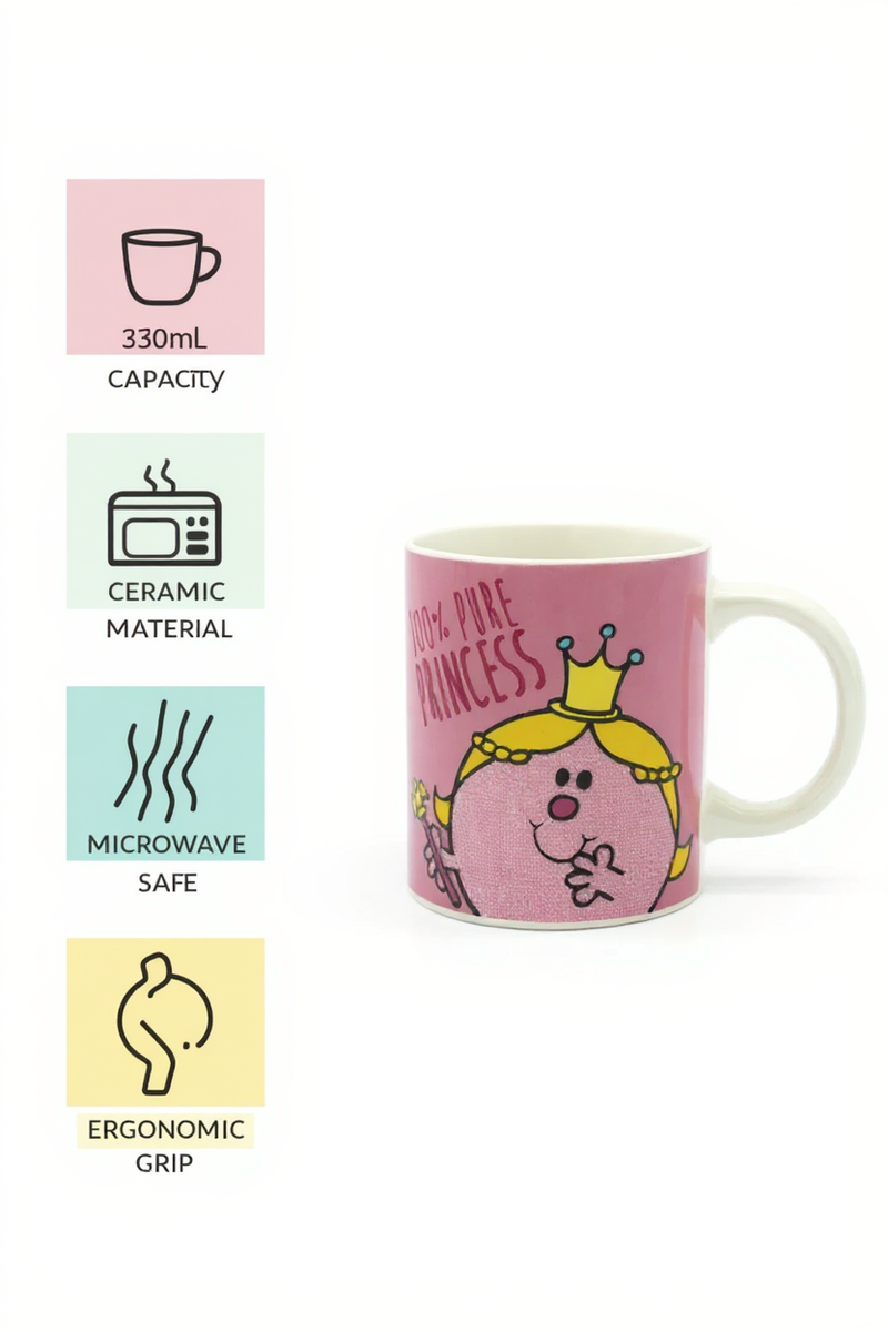 Little Miss 100% Pure Princess Ceramic Mug | Gift for Fans