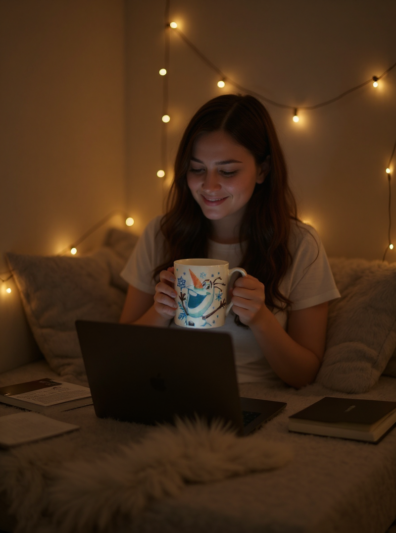 Disney Frozen Olaf Snowflake Magic Mug