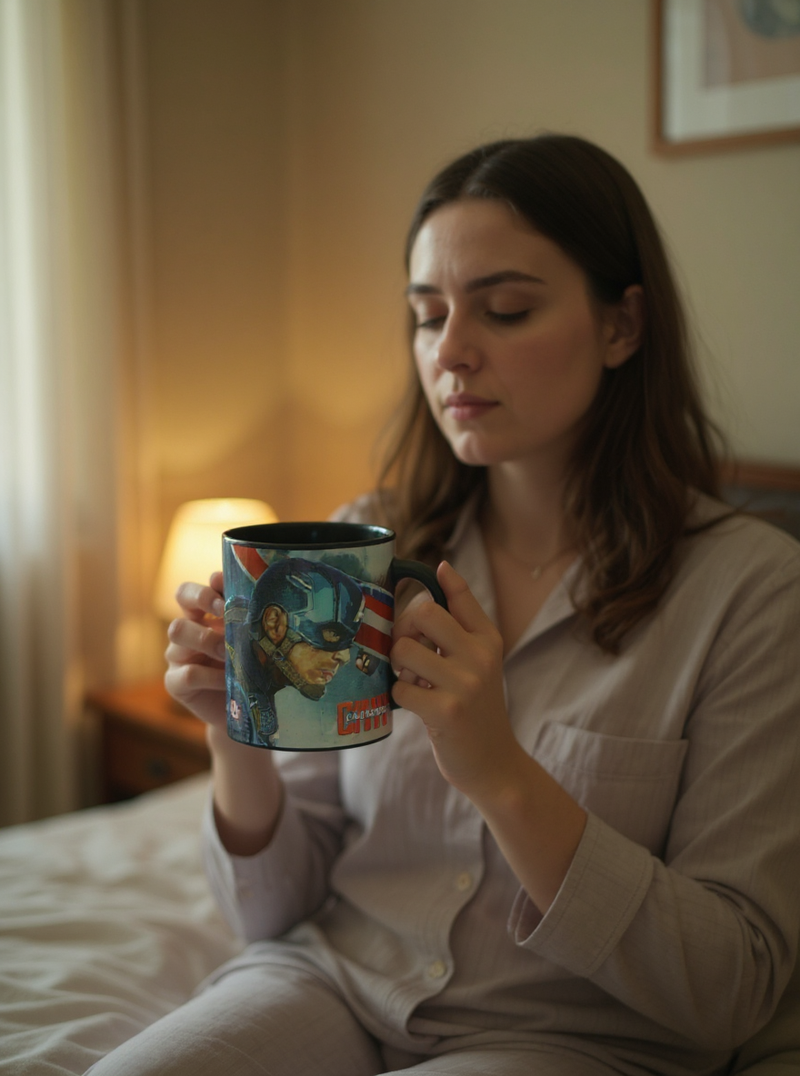 Civil War Captain America and Iron Man Mug