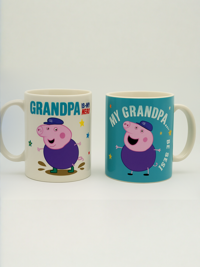 Peppa Pig Grandpa’s Mug Set