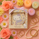 Hello Kitty Heart-Shaped Cupcake Jewelry Case