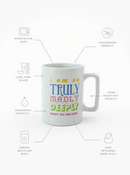 Truly Madly Deeply Love Ceramic Mug | Gift for Romantic Souls