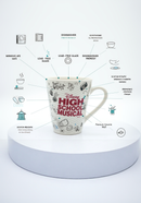 Zac Efron Lost in Music Ceramic Mug | Gift for Music &amp; Movie Fans