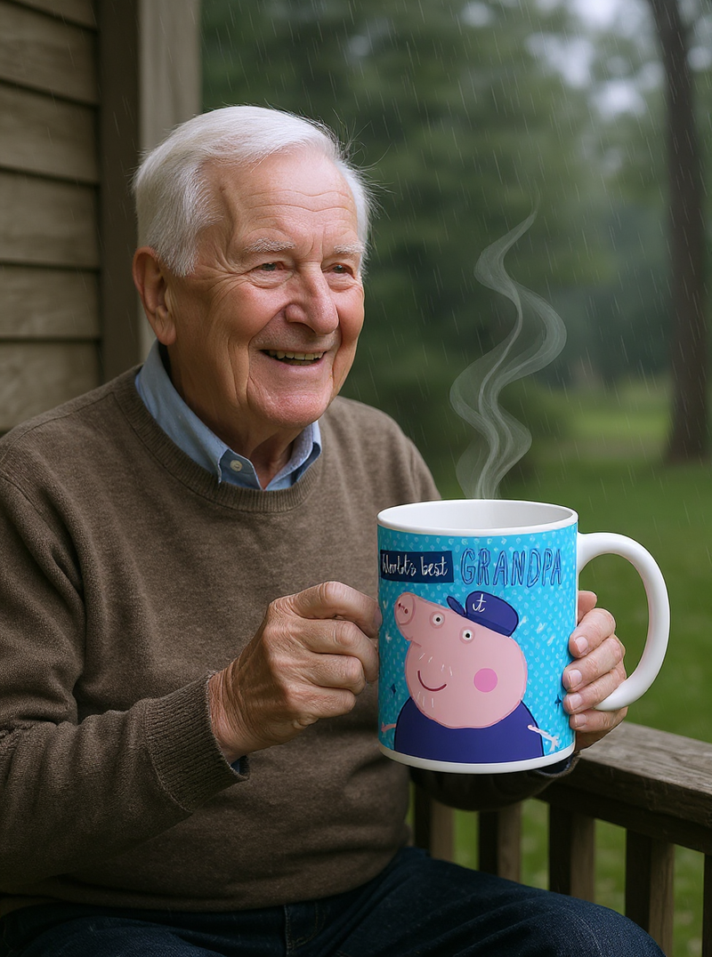Sailor Peppa Pig World's Best Grandpa Mug