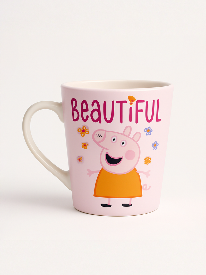 Beautiful Peppa Pig Pink Ceramic Mug | Best Gift