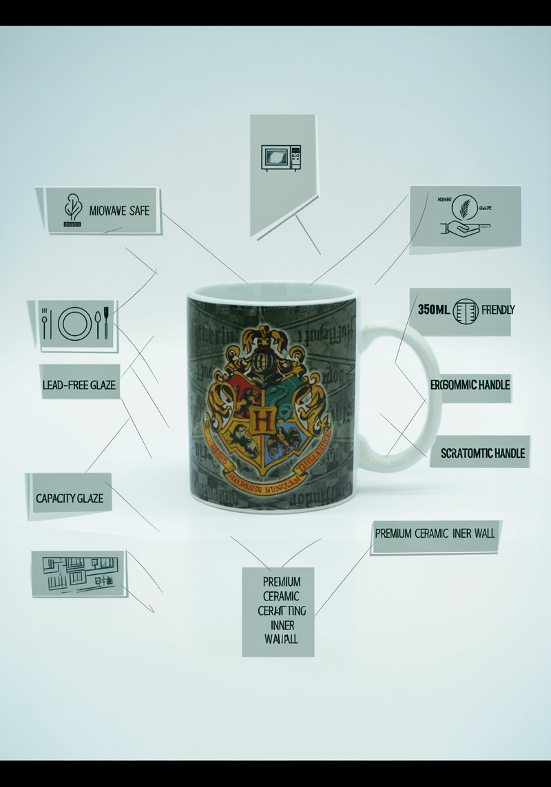 The Wizard's Crest Enchanted Mug