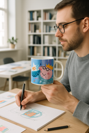 Peppa Pig’s Daddy Supreme Ceramic Mug | Gift for Peppa Pig Fans
