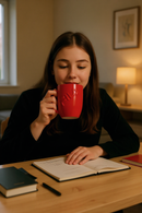 Red Fila Embossed Energy Mug