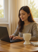 Classic Off-White Ceramic Egg Cup