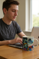 Gotham Guardian DC Batman Comic Mug | Gift for DC Fans