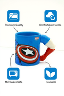 Marvel Comics Captain America Mug with Arm Handle
