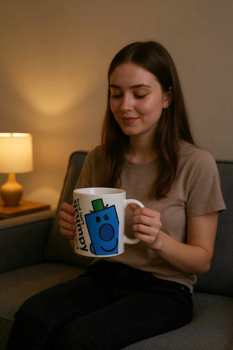 Grumpy’s Morning Grumble Ceramic Mug | Gift for Coffee Lovers