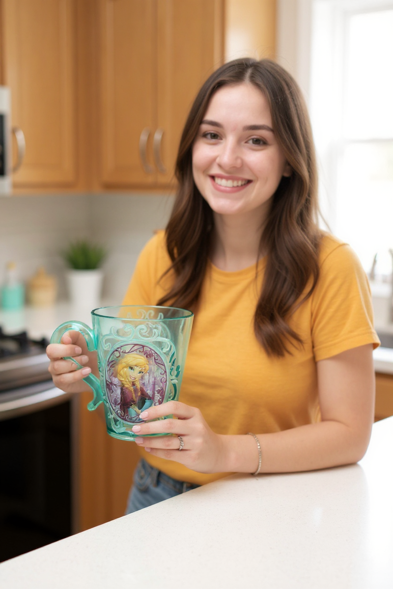 Frozen Frosty Transparent Mug | Gift for Frozen Fans