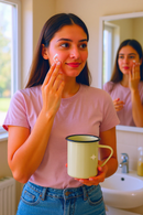 Ivory Elegance Mug with Ebony Lining | Gift for Timeless Style&nbsp;