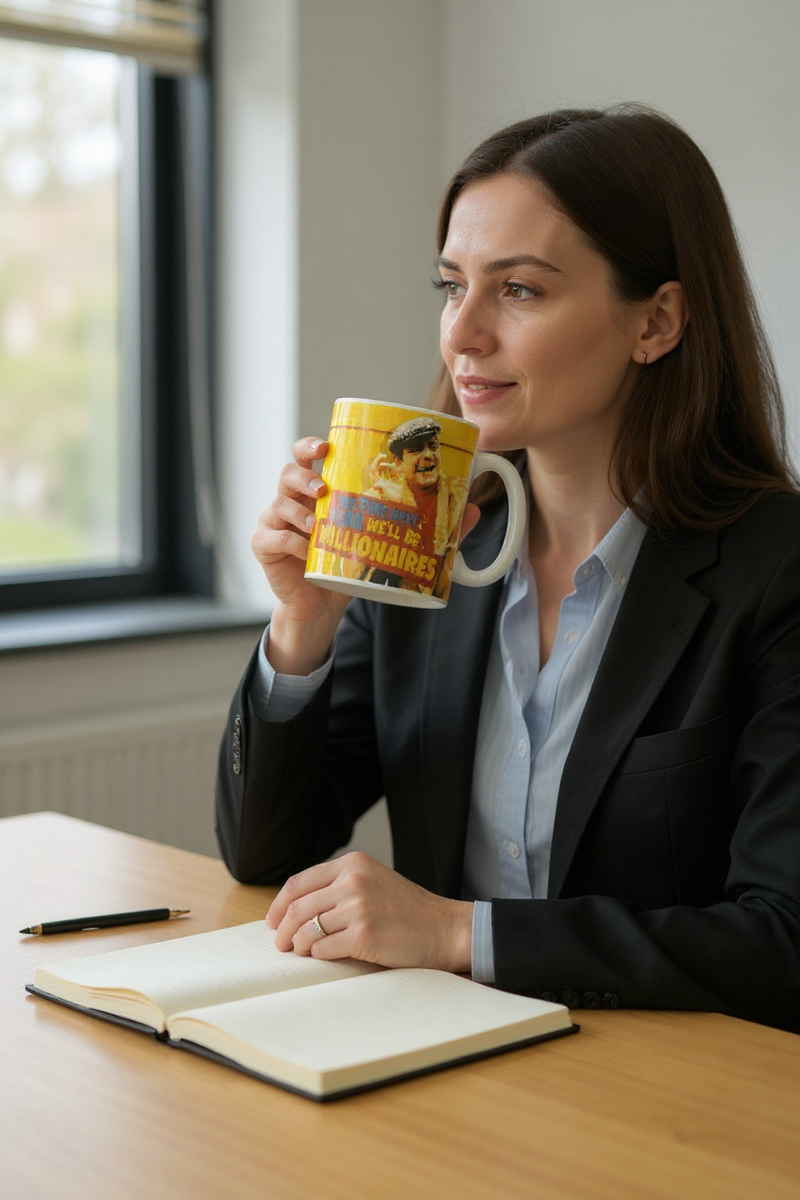 Del Boy This Time Next Year Ceramic Mug | Gift for Only Fools and Horses Fans