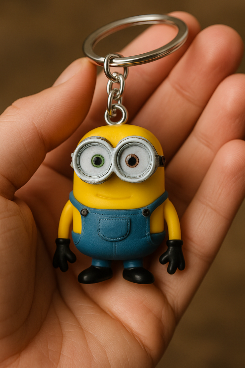Minion Bob Cheerful Keychain