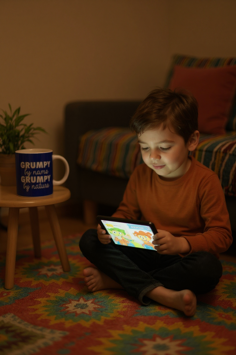 Grumpy by Name, Grumpy by Nature Ceramic Mug | Gift for Humor Lovers