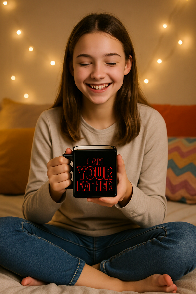 Star Wars Darth Vader "I Am Your Father" Black Ceramic Mug