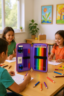 Rainbow Pencil Case Delight Set