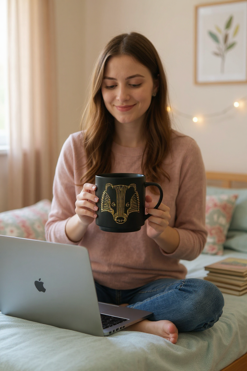 Golden Badger Valor Mug